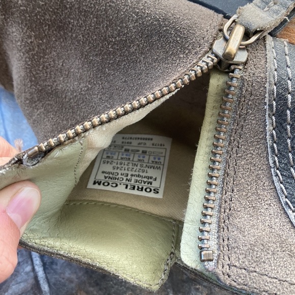 Sorel Major low boots with distressed black SZ 8.5 - Picture 6 of 6